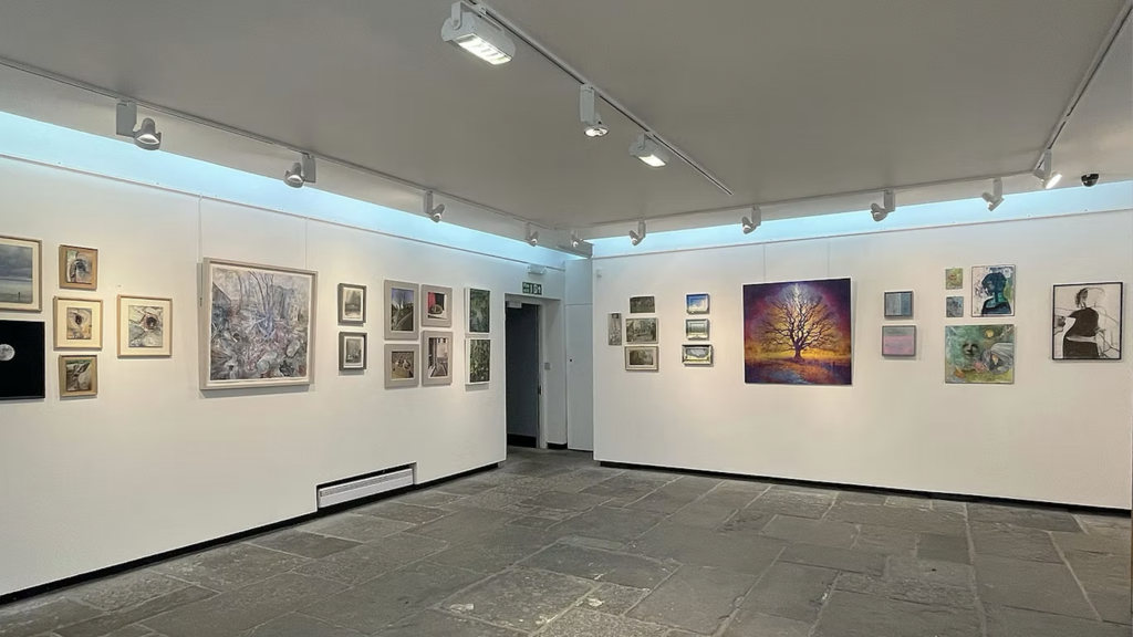 Art gallery exhibition space